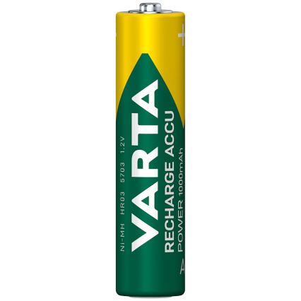 Varta 5703301494 - 3+1 kom Punjive baterije ACCU AAA Ni-MH/1000mAh/1,2V