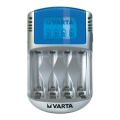 Varta 57070 - LCD punjač baterija 4xAA/AAA 100-240V/12V/5V