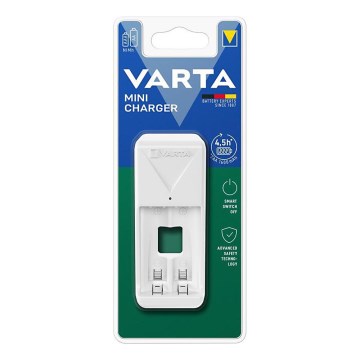Varta 57656101401 - Punjač za baterije 2x AA/AAA 230V