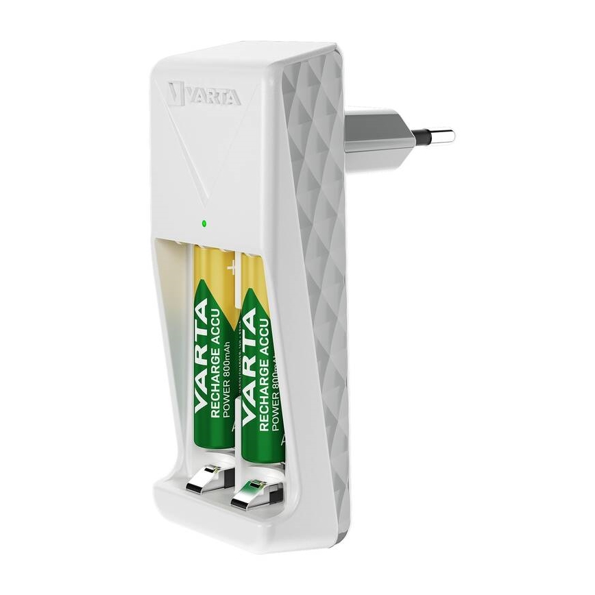 Varta 57656201421 - Punjač za baterije 2xAA/AAA 800 mAh 230V