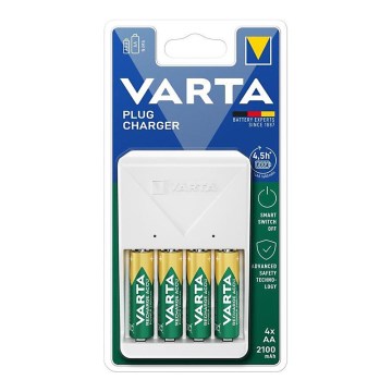 Varta 57657101451 - Punjač za baterije 4xAA/AAA 2100mAh 230V