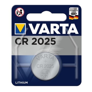 Varta 6025 - 1 kom litijumska baterija CR2025 3V