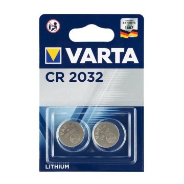 Varta 6032101402 - 2 kom litijumske dugmićaste baterije ELECTRONICS CR2032 3V