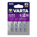Varta 6103301404 - set od 4 litijumskih baterija ULTRA AAA 1,5V