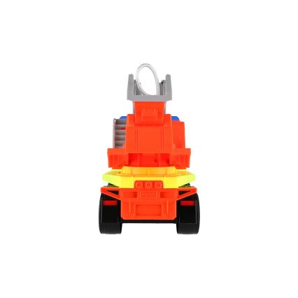 Vatrogasni kamion Volvo sa merdevinama, 48 cm, narandžaste boje