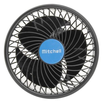 Ventilator sa prianjalicom za automobil 9W/12V, crni