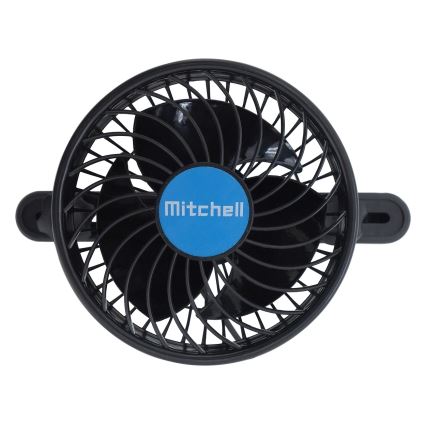 Ventilator za naslon za glavu u automobilu 4W/12V crni