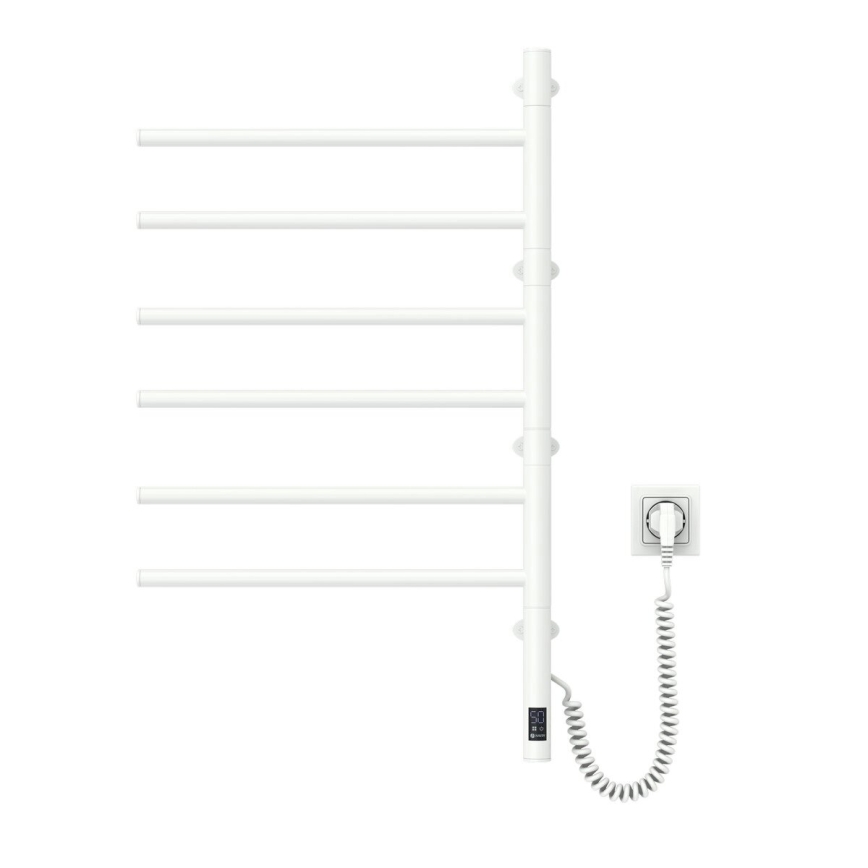 Vertaduro - Električni rotirajući sušač za peškire sa termostatom ARA 105W/230V 80x49 cm IP44 bela