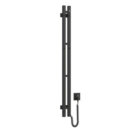 Vertaduro - Električni sušač peškira sa termostatom VEO 70W/230V 120x9 cm IP44 crni desni