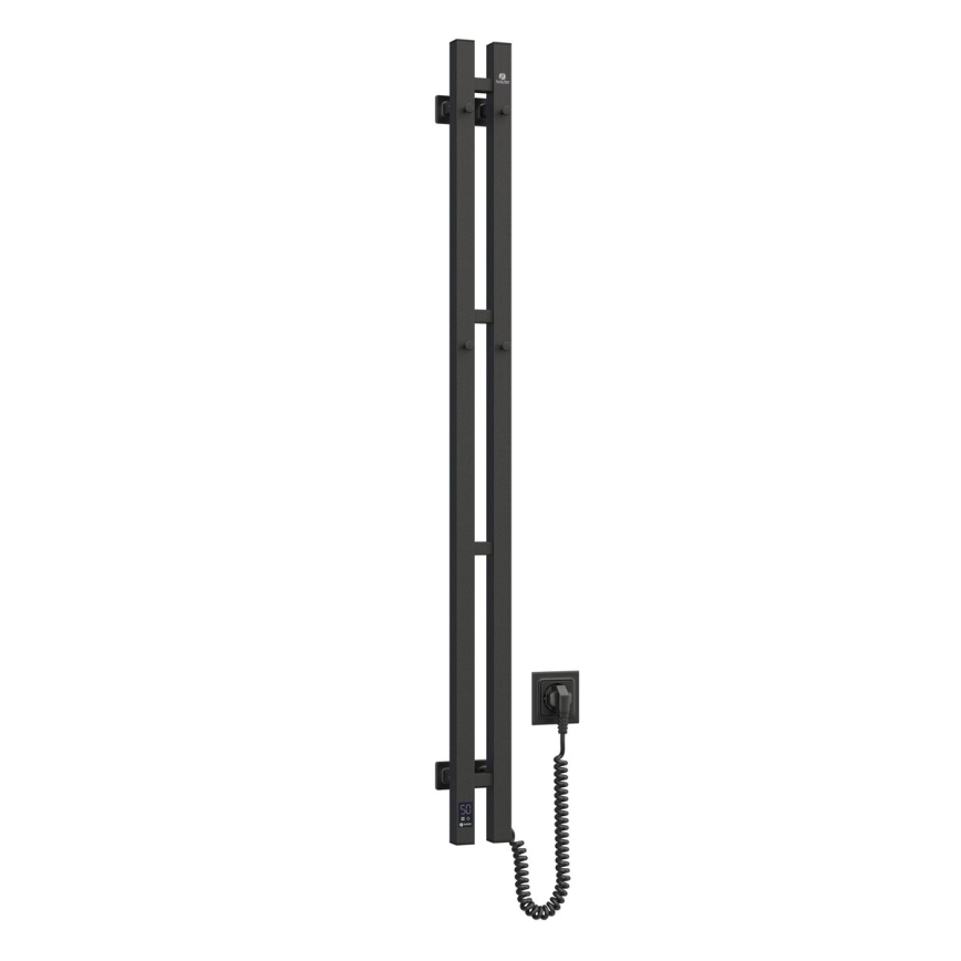 Vertaduro - Električni sušač peškira sa termostatom VEO 70W/230V 120x9 cm IP44 crni desni