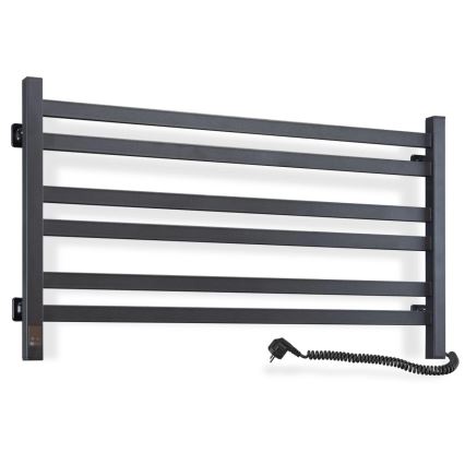 Vertaduro - Električni sušač za peškire sa termostatom AVA 181W/230V 50x90 cm IP44 crni desni