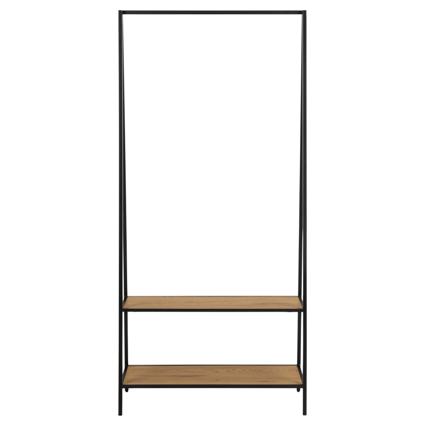 Vešalica SARON hrast/crna