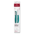 Victorinox - Set kuhinjskog noža i gulilice SWISS CLASSIC tirkizni