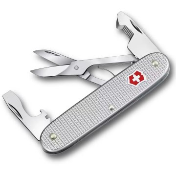 Victorinox - Višenamenski džepni alat COMPANION SLIM ALOX 9,3 cm/6 funkcija, srebrne boje