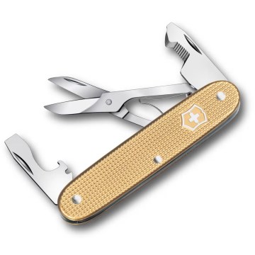 Victorinox - Višenamenski džepni alat COMPANION SLIM ALOX 9,3 cm/6 funkcija zlatni