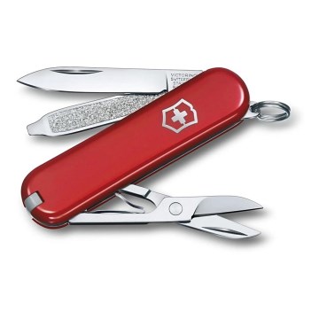 Victorinox - Višenamenski džepni nož 5,8 cm/7 funkcija crvena