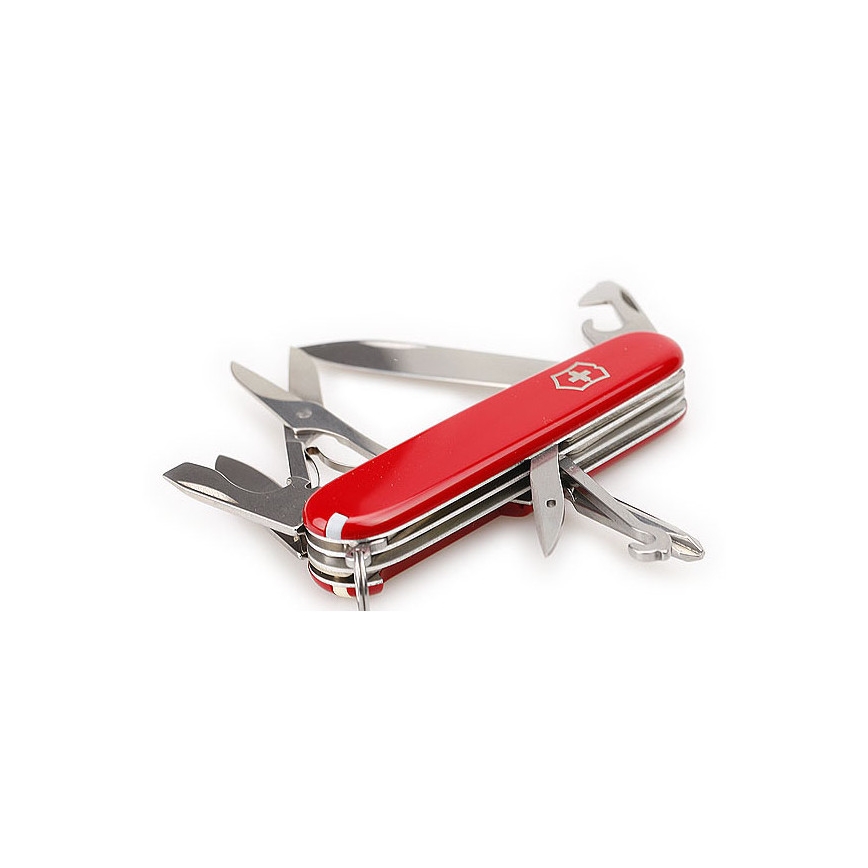 Victorinox - Višenamenski džepni nož 9,1 cm/14 funkcija, crveni