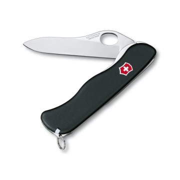 Victorinox - Višenamenski džepni nož SENTINEL CLIP 11,1 cm/4 funkcije crne boje