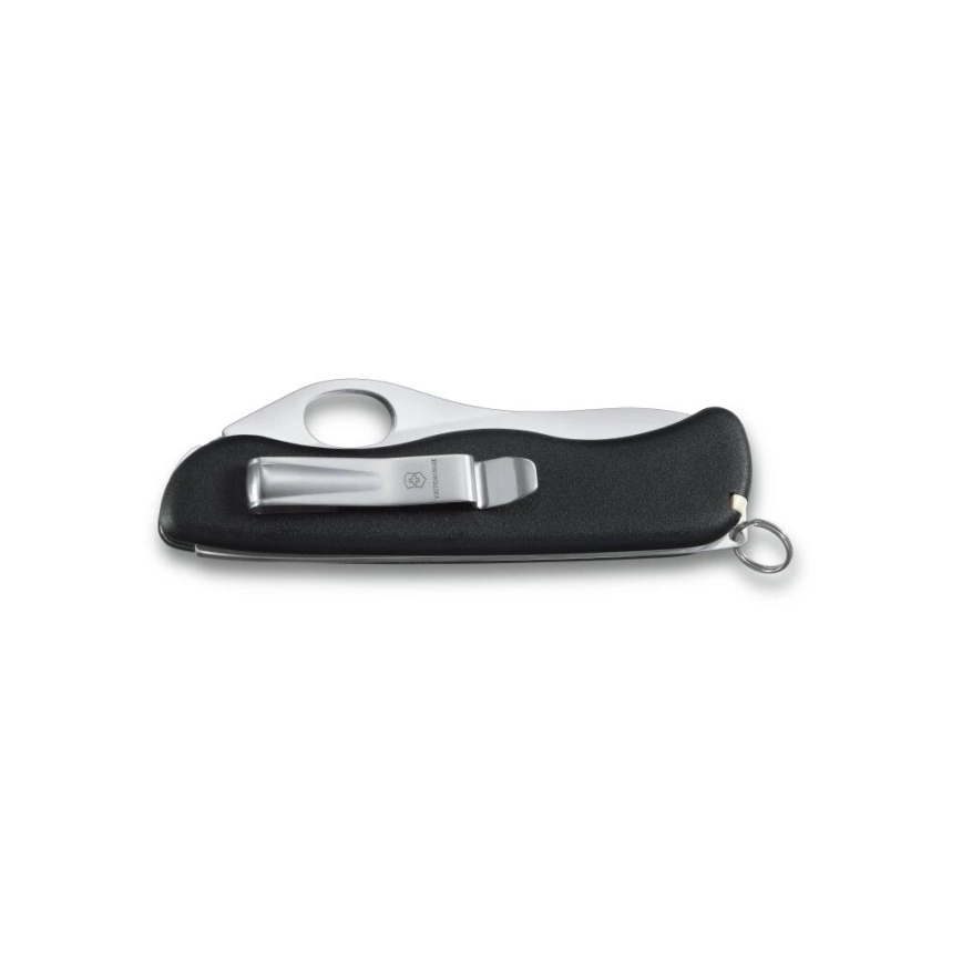 Victorinox - Višenamenski džepni nož SENTINEL CLIP 11,1 cm/4 funkcije crne boje