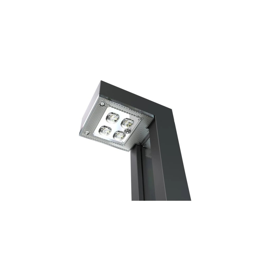 Viking - Komplet od 2 LED solarne lampe LED/1W/3,7V IP44 3000K 2000 mAh