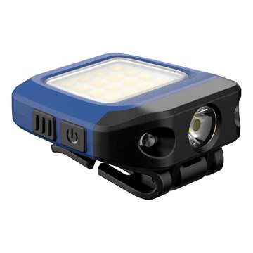 Viking - LED prigušiva punjiva baterijska lampa sa senzorom i crvenim svetlom LED/5V IPX4 200 lm 500 mAh