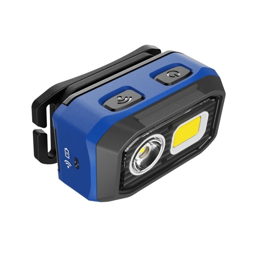 Viking - LED prigušiva punjiva čelovka sa senzorom LED/5V IPX4 400 lm 3xAAA/1000 mAh