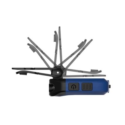 Viking - LED prigušiva punjiva baterijska lampa sa senzorom i crvenim svetlom LED/5V IPX4 200 lm 500 mAh