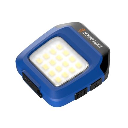 Viking - LED prigušiva punjiva baterijska lampa sa senzorom i crvenim svetlom LED/5V IPX4 200 lm 500 mAh