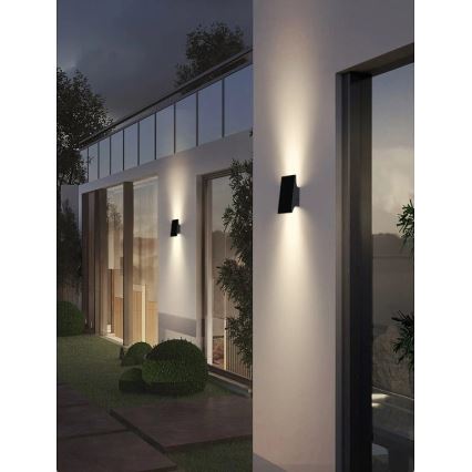 Viking - LED prigušiva solarno zidno svetlo LED/1,5W/3,7V IP65 4000K 2000 mAh