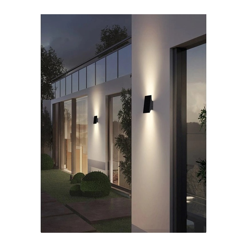 Viking - LED prigušiva solarno zidno svetlo LED/1,5W/3,7V IP65 4000K 2000 mAh
