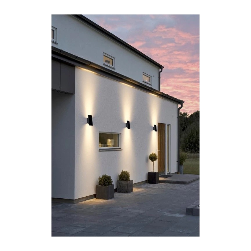 Viking - LED prigušiva solarno zidno svetlo LED/1,5W/3,7V IP65 4000K 2000 mAh