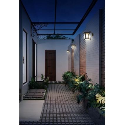 Viking - LED prigušiva solarna zidna svetiljka LED/2W/3,7V IP54 4000K 2000 mAh