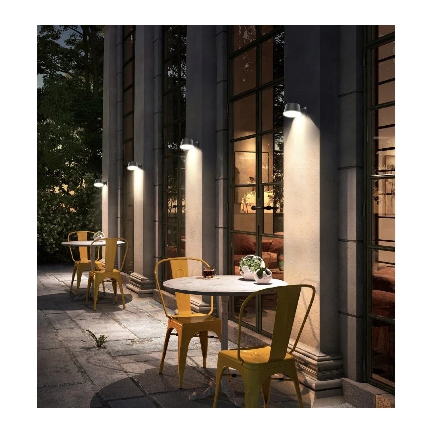 Viking - Solarno LED prigušiva zidno svetlo sa senzorom LED/1W/3,7V IP44 4000K 2000 mAh