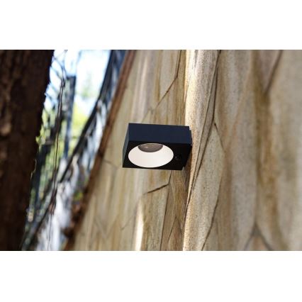 Viking - LED solarno zidno svetlo sa senzorom, prigušiva LED/2W/3,7V IP65 4000K 2000 mAh