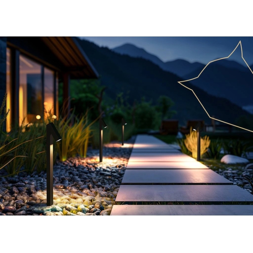 Viking - LED solarna lampa LED/1,4W/3,7V IP65 3000K