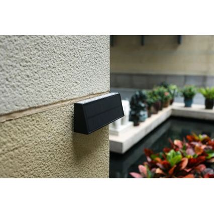 Viking - LED solarno zidno svetlo LED/1,3W/3,7V IP44 4000K 2000 mAh