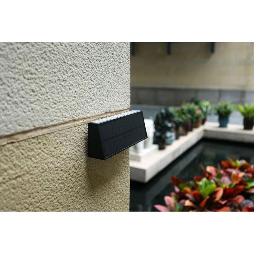 Viking - LED solarno zidno svetlo LED/1,3W/3,7V IP44 4000K 2000 mAh