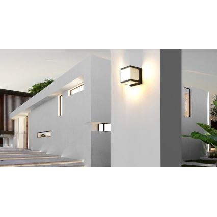 Viking - LED solarno zidno svetlo sa senzorom LED/1,5W/3,7V IP54 4000K 2000 mAh