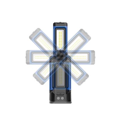 Viking - punjivi LED reflektor sa stalkom 3xLED/5V IPX4 7000 lm 4000 mAh