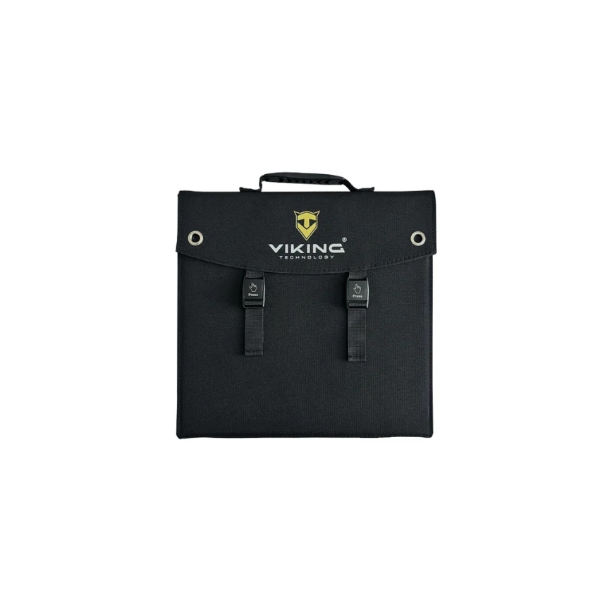 Viking - Solarni panel USB Power Delivery 60W/20V IPX4 crna