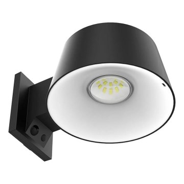 Viking - Solarno LED prigušiva zidno svetlo sa senzorom LED/1W/3,7V IP44 4000K 2000 mAh