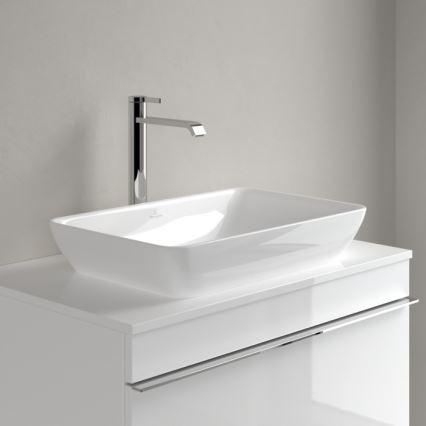 Villeroy & Boch 411355R1 - Umivaonik za ugradnju na ploču VENTICELLO 55,5 x 36 cm keramika/bela