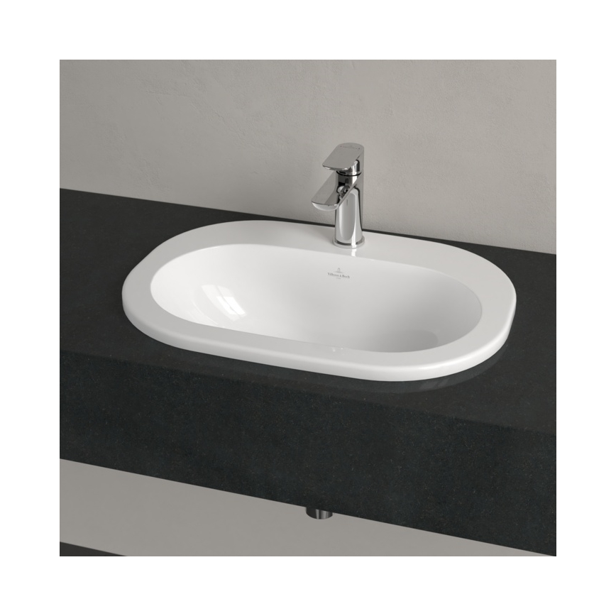 Villeroy & Boch 416156R1 - Ugradni umivaonik O.NOVO 56x41 cm keramika/bela
