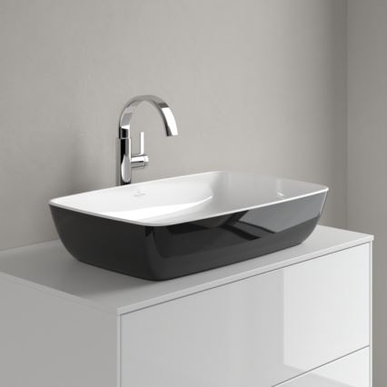 Villeroy & Boch 417258BCT8 - Umivaonik za radnu ploču ARTIS 58x38,5 cm keramika/crna