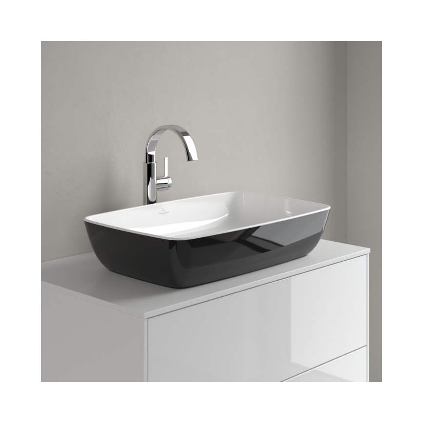 Villeroy & Boch 417258BCT8 - Umivaonik za radnu ploču ARTIS 58x38,5 cm keramika/crna