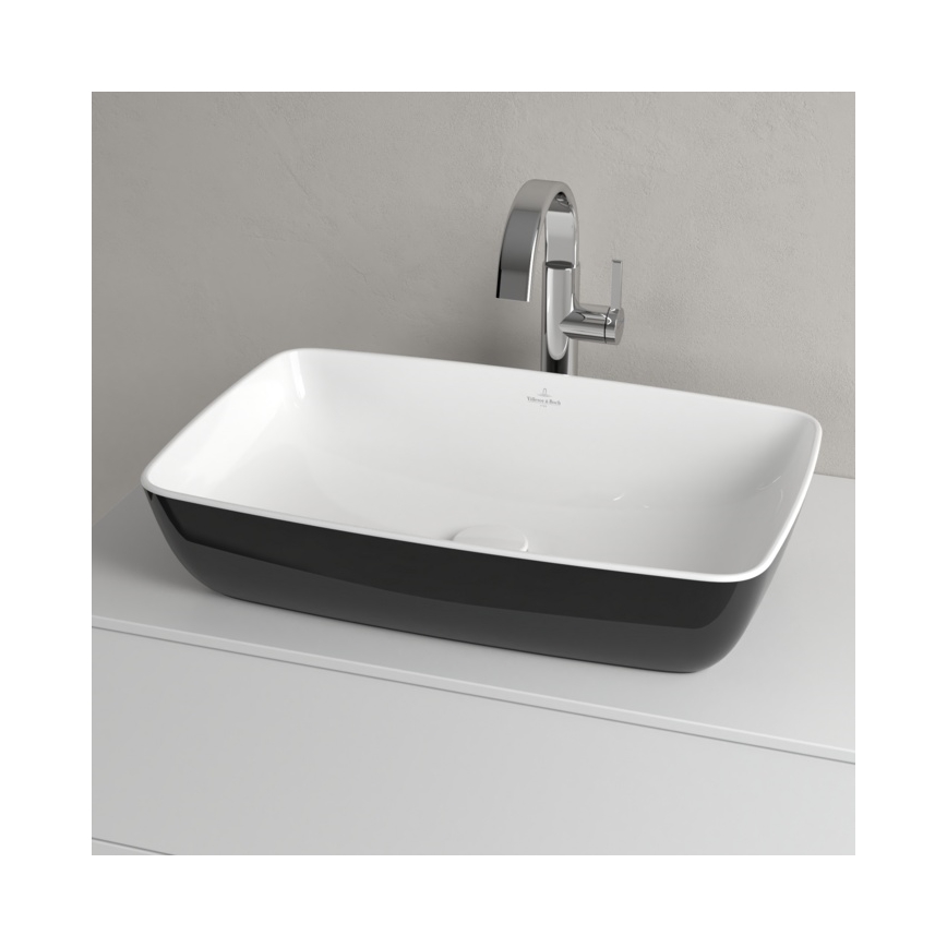 Villeroy & Boch 417258BCT8 - Umivaonik za radnu ploču ARTIS 58x38,5 cm keramika/crna
