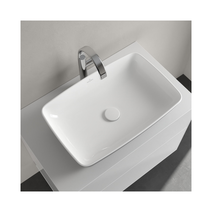 Villeroy & Boch 417258BCT8 - Umivaonik za radnu ploču ARTIS 58x38,5 cm keramika/crna