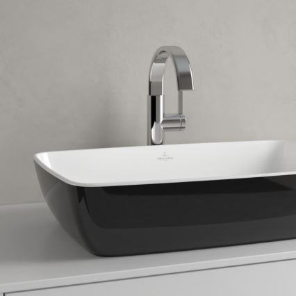 Villeroy & Boch 417258BCT8 - Umivaonik za radnu ploču ARTIS 58x38,5 cm keramika/crna
