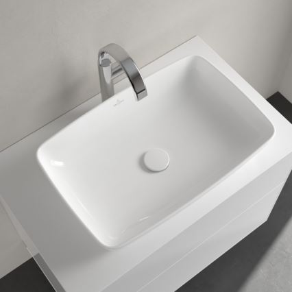 Villeroy & Boch 417258R1 - Umivaonik na ploču ARTIS 58x38,5 cm keramika/bela