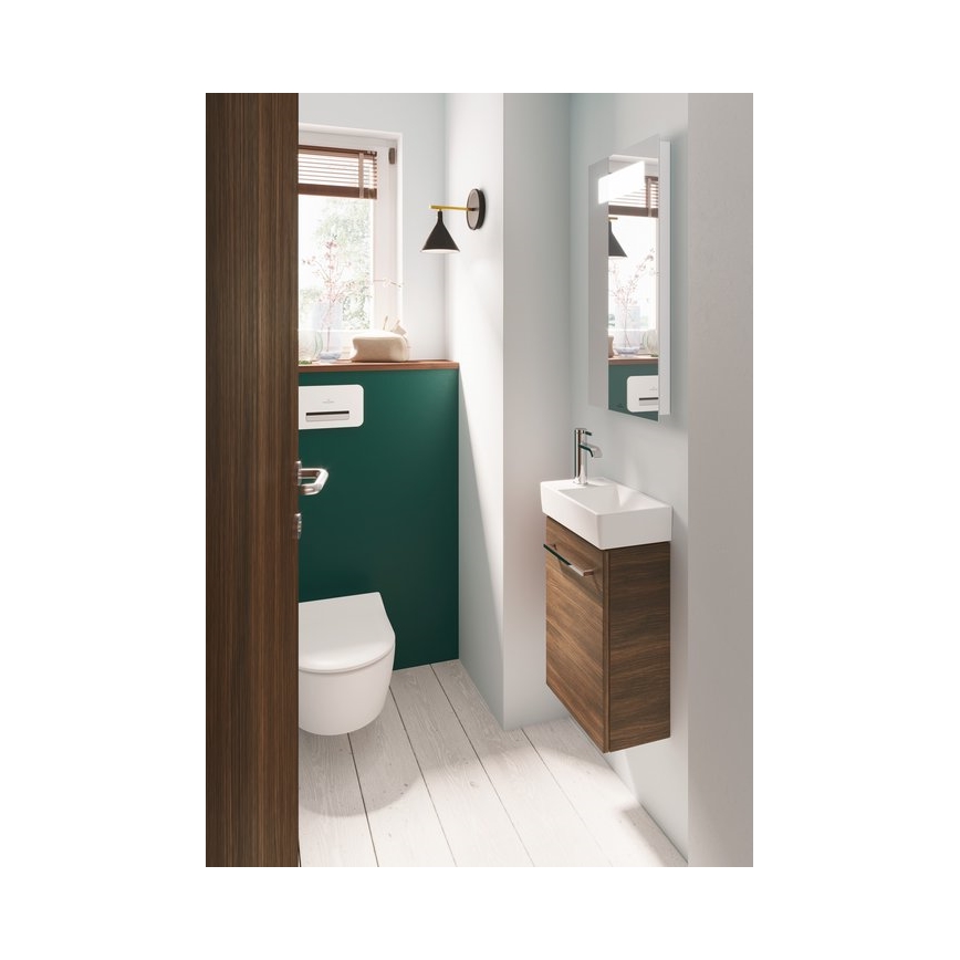 Villeroy & Boch 43003R01 - Viseći umivaonik AVENTO 36x22 cm keramika/bela